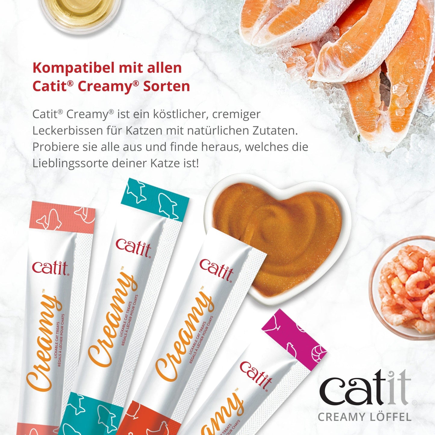 Catit Creamy Löffel – 3er-Pack