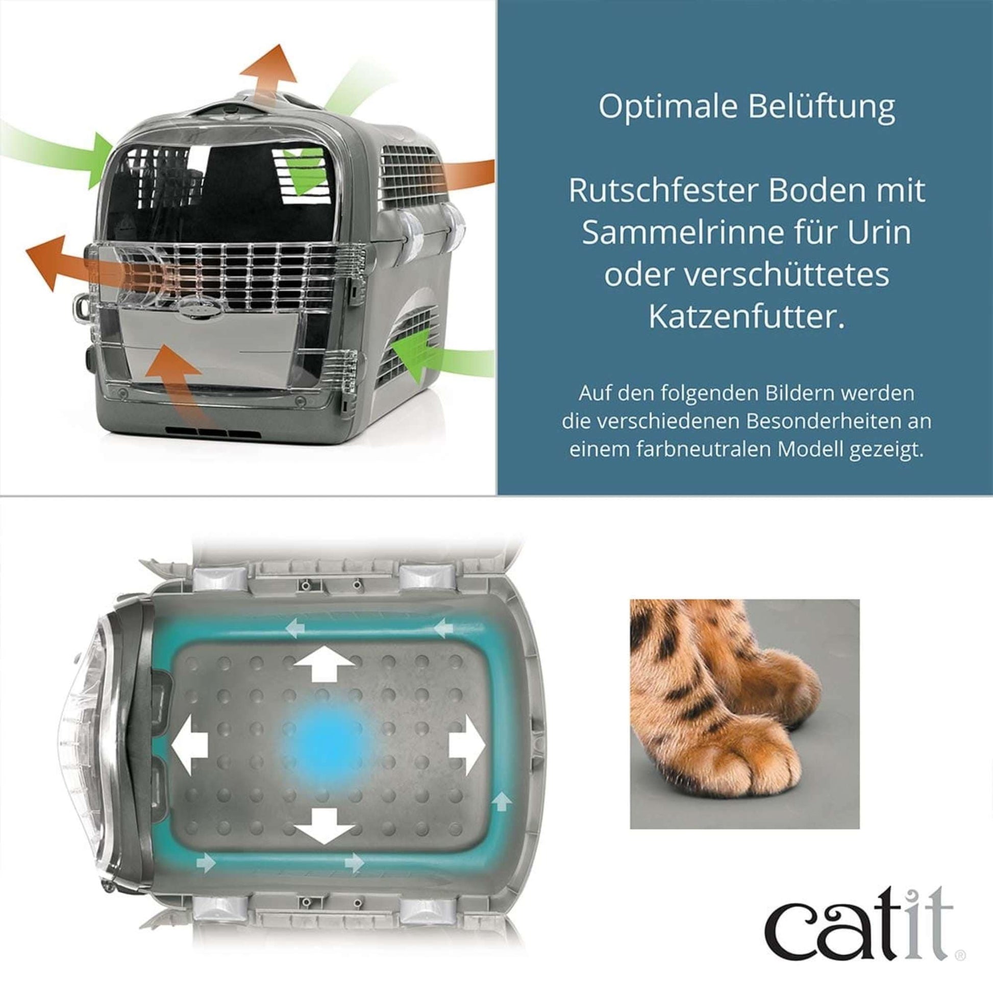 Catit Cabrio Transportbox – Für stressfreie Reisen! – Catit Deutschland
