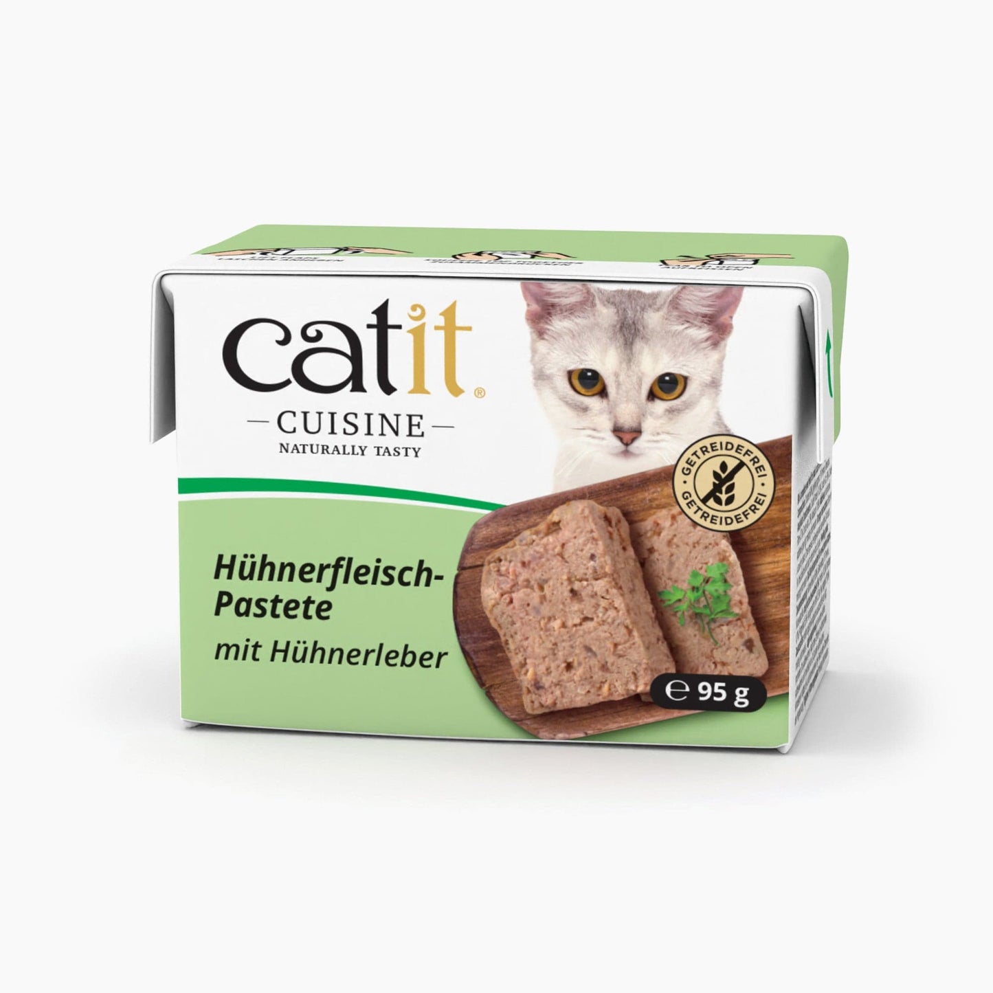 Catit Cuisine – Hühnerfleisch-Pastete mit Hühnerleber, 95 g