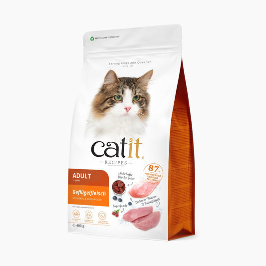Catit Recipes – ADULT
Geflügelfleisch, 400 g