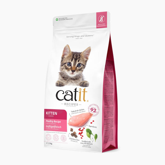 Catit Recipes – KITTEN / Geflügelfleisch, 2 kg